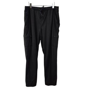 Eddie Bauer Flannel Lined Activewear Cargo Pants Size 14